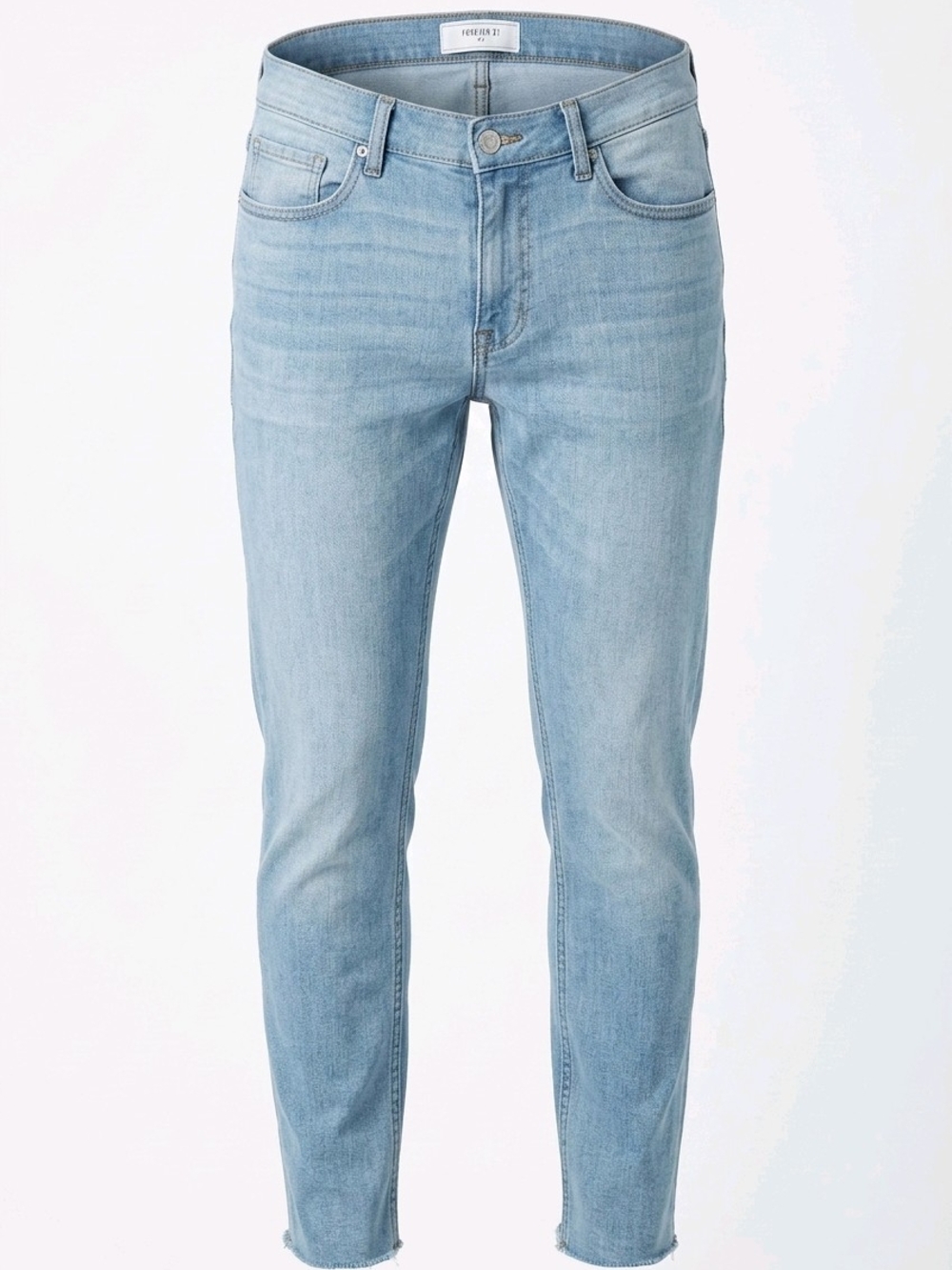 Forever 21 Men's Light Wash Denim Jeans